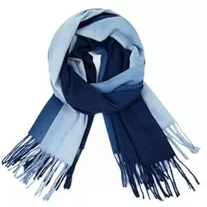 Glamexx24 Écharpes et châles Glamexx24 Écharpe Femme Hiver à Carreaux Mode : Femme Hiver Écharpe Cachemire Ensemble Tricoté Écharpe Oversize Carré Couverture Écharpe Foulard Foulard Foulard Rayures Motif Franges Poncho