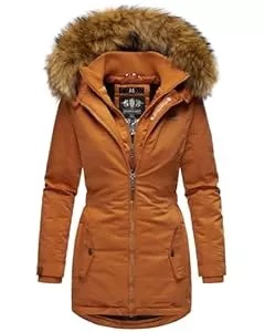 MARIKOO Vestes MARIKOO B825 Parka d'hiver pour femme avec doublure chaude en fourrure