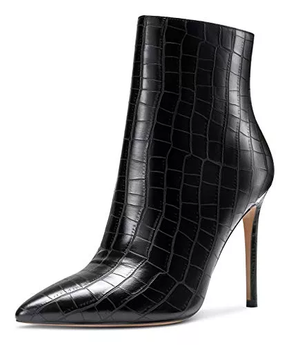 Castamere Bottes Castamere Femme Bottines Fermeture Eclair Aiguille Talon 10CM Heels Boots