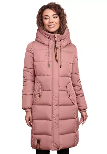 MARIKOO Manteaux MARIKOO Manteau d'hiver matelassé pour femme avec capuche B941