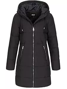 ONLY Manteaux ONLY Onldolly Long Puffer Coat CC OTW Manteau Femme