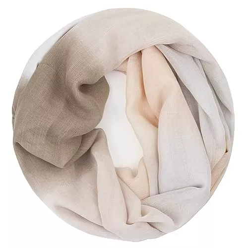 Gloop Écharpes et châles Gloop Echarpe longue et légère pour femme, nouvelle écharpe, boucle, tube, écharpe en tissu, nombreuses couleurs