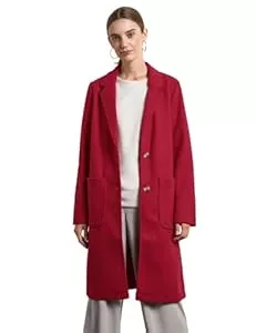 Street One Manteaux STREET ONE A201956 Manteau à Revers, Tapis Rouge, 40 Femmes Veste