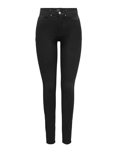 ONLY Jeans ONLY Onlroyal Hw Skinny Pocket Cut Ext DNM Jean Coupe Femme