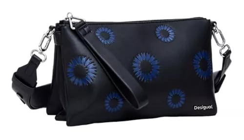 Desigual Sacs et sacs à dos Desigual Accessoires PU à Travers Le Sac de Corps, Femme, Noir, One Size