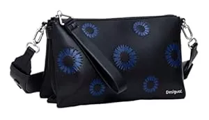 Desigual Sacs et sacs à dos Desigual Accessoires PU à Travers Le Sac de Corps, Femme, Noir, One Size