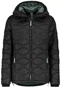 Sublevel Vestes Sublevel Veste matelassée pour femme - Parka d'hiver matelassée - Veste d'extérieur - Tailles S, M, L, XL, XXL