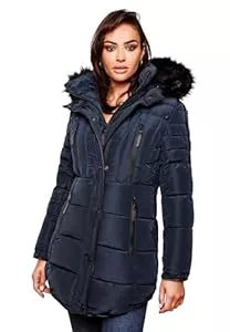 MARIKOO Vestes MARIKOO B401 Veste d'hiver chaude matelassée pour femme