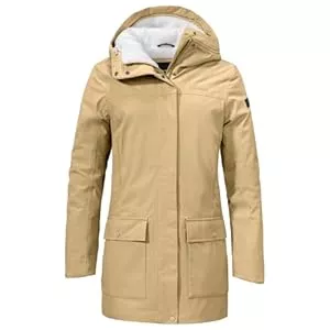 Schöffel Manteaux Schöffel Ins. Parka Rotterdam L Veste Femme