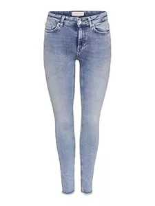 ONLY Jeans ONLY Jean Skinny ONLBLUSH Taille Moyenne Skinny Fit Jeans