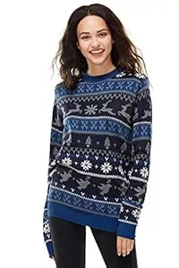U LOOK UGLY TODAY Pulls et tricots U LOOK UGLY TODAY Pull de Noël Amusant avec LED Femme