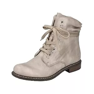 Rieker Bottes Rieker Femme Bottines 71218, Dame Bottines à Lacets